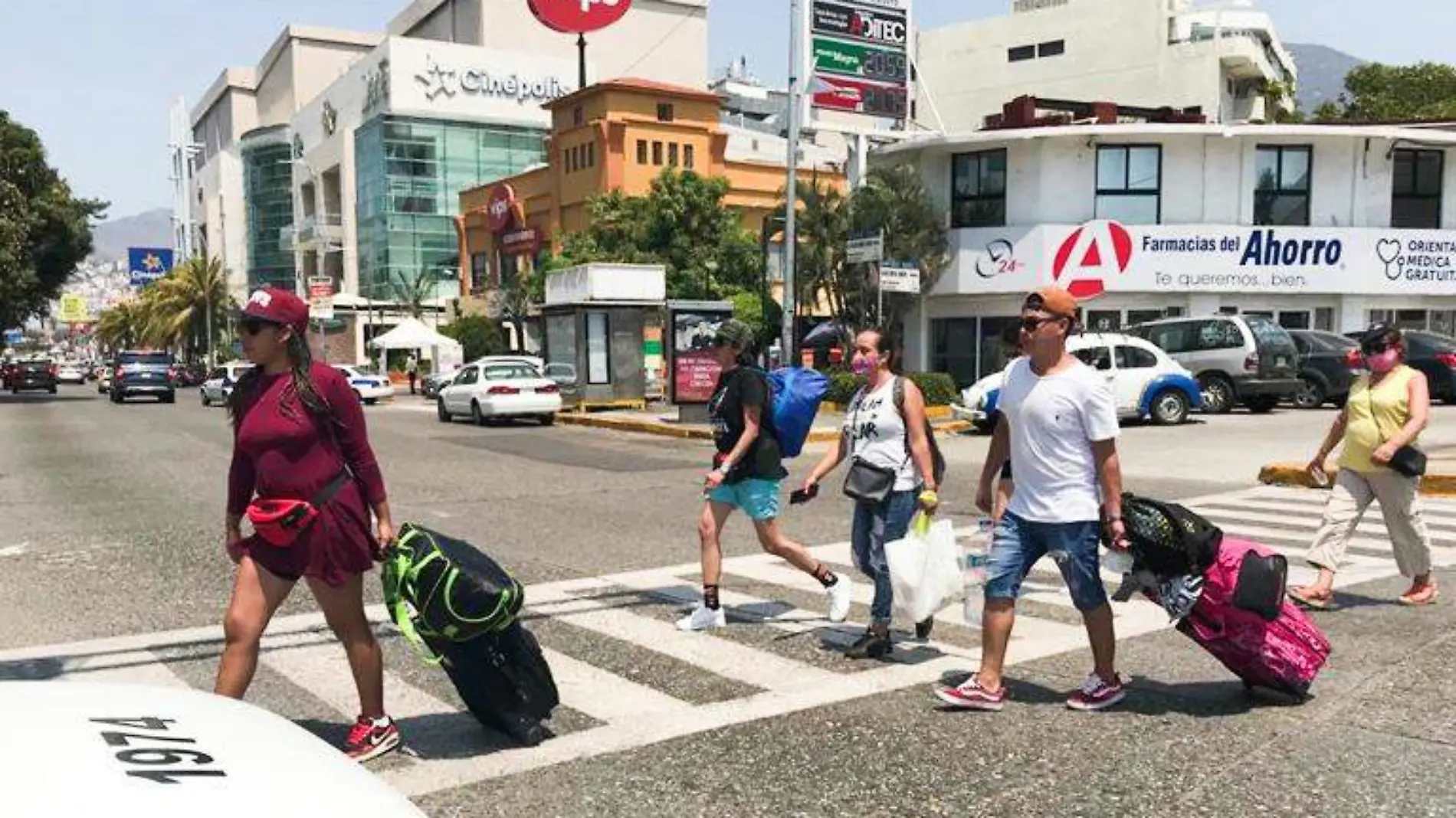 llegada turistas acapulco